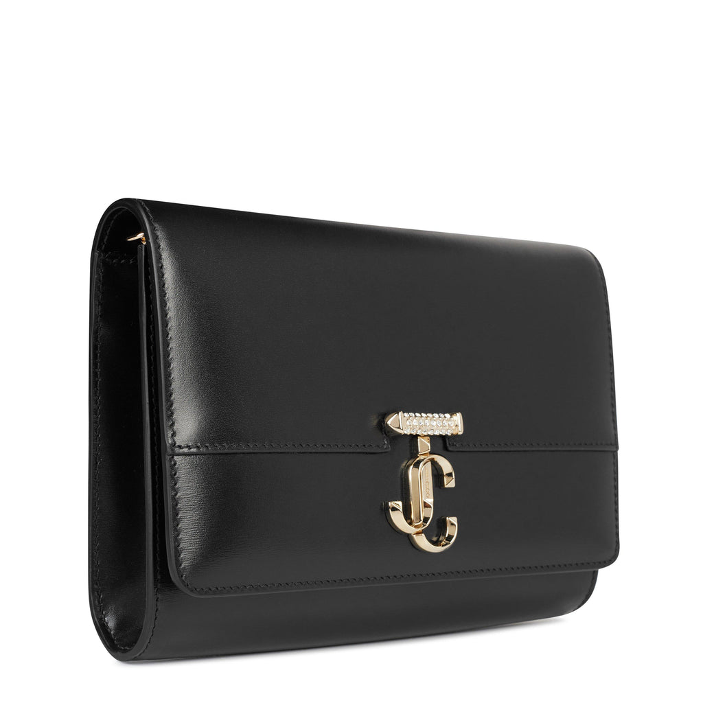 Women's Embellished Leather Avenue Clutch Bag