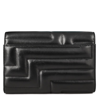 Embellished Leather Avenue Clutch Bag