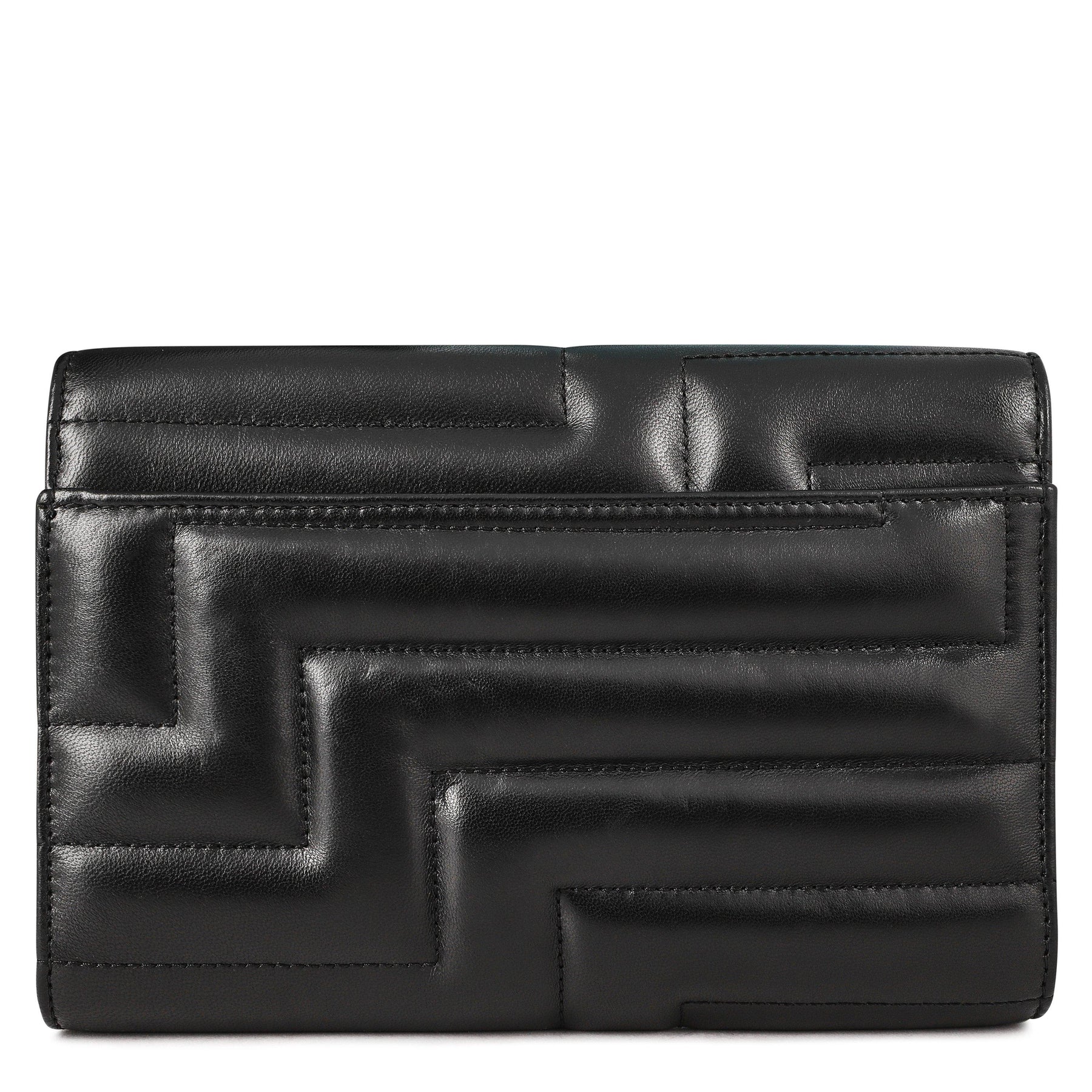 Women's Embellished Leather Avenue Clutch Bag