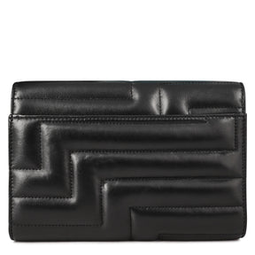 Women's Embellished Leather Avenue Clutch Bag