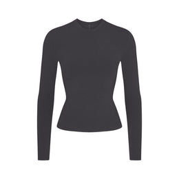 Cotton Jersey Long Sleeve T-shirt
