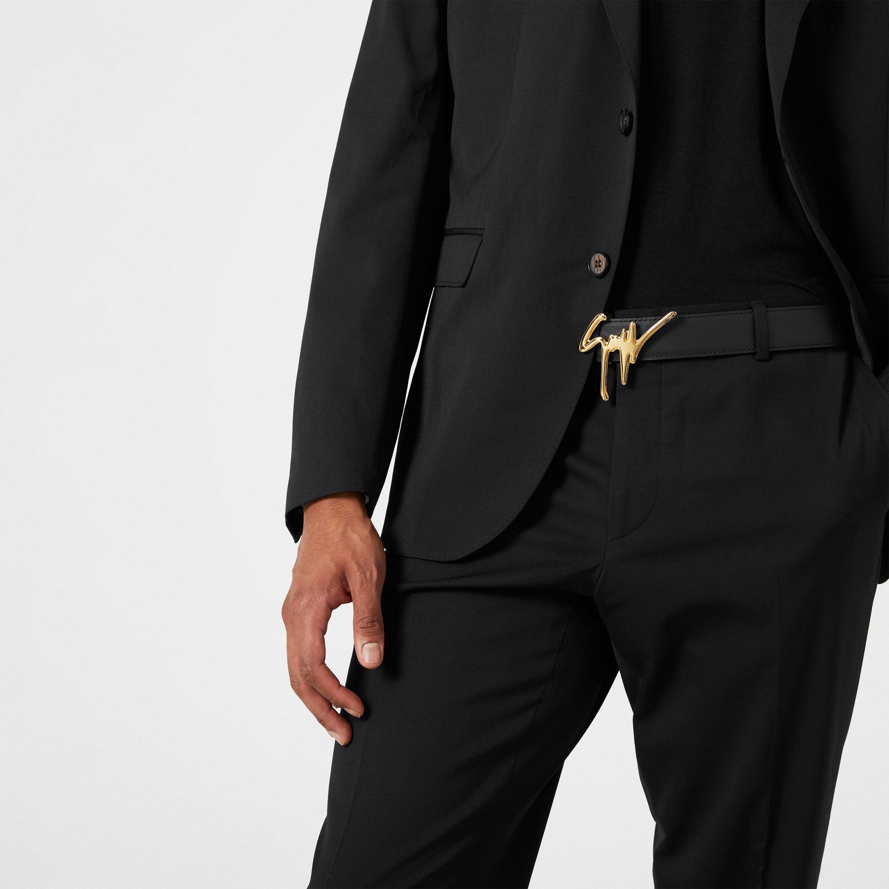 Script Logo Belt