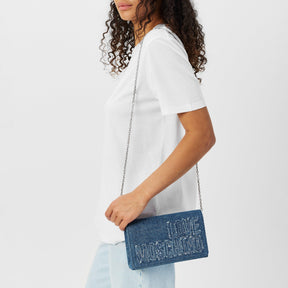 LM Denim Clutch Ld52