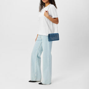 LM Denim Clutch Ld52