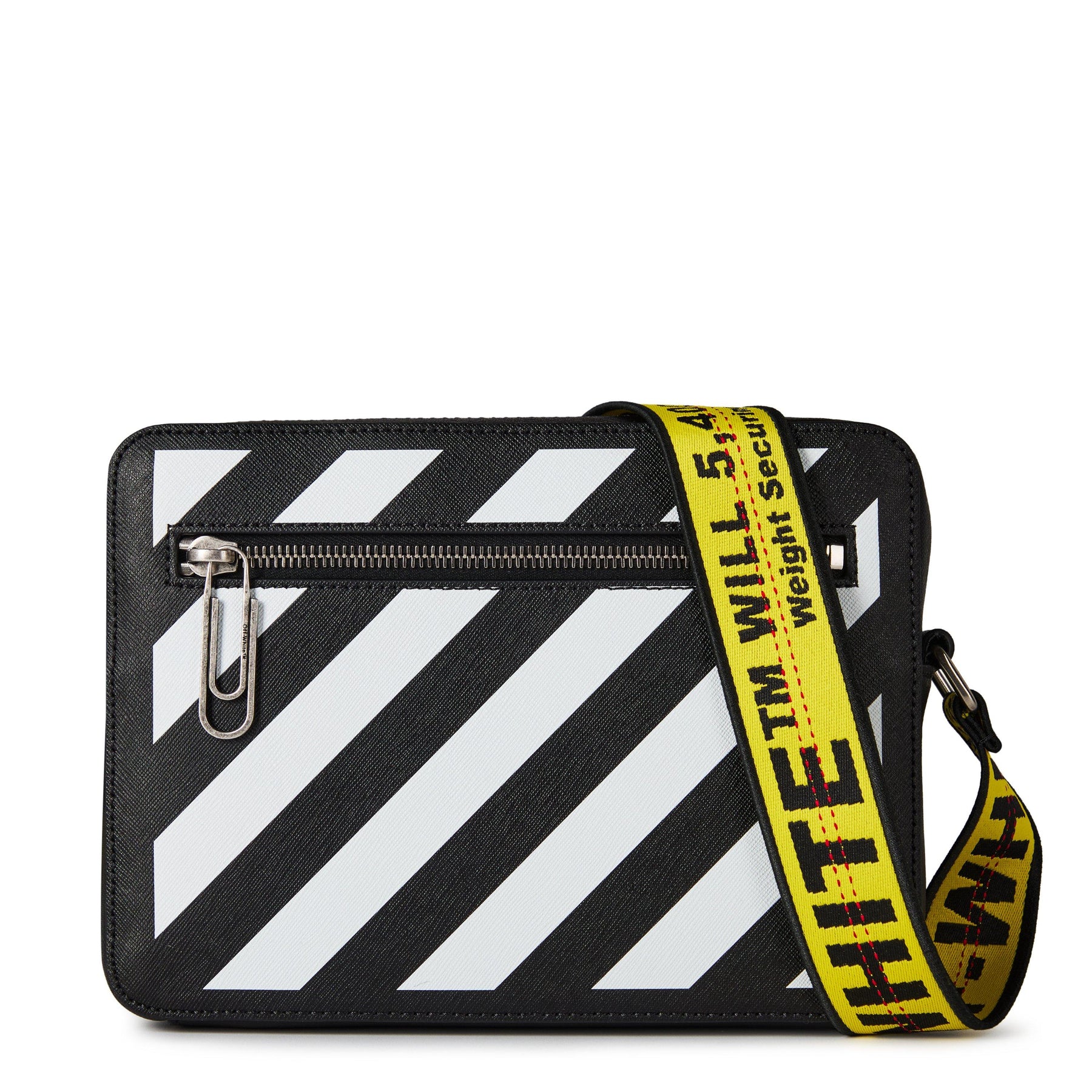 Men's Camera Bag, Bold Diagonal Stripes