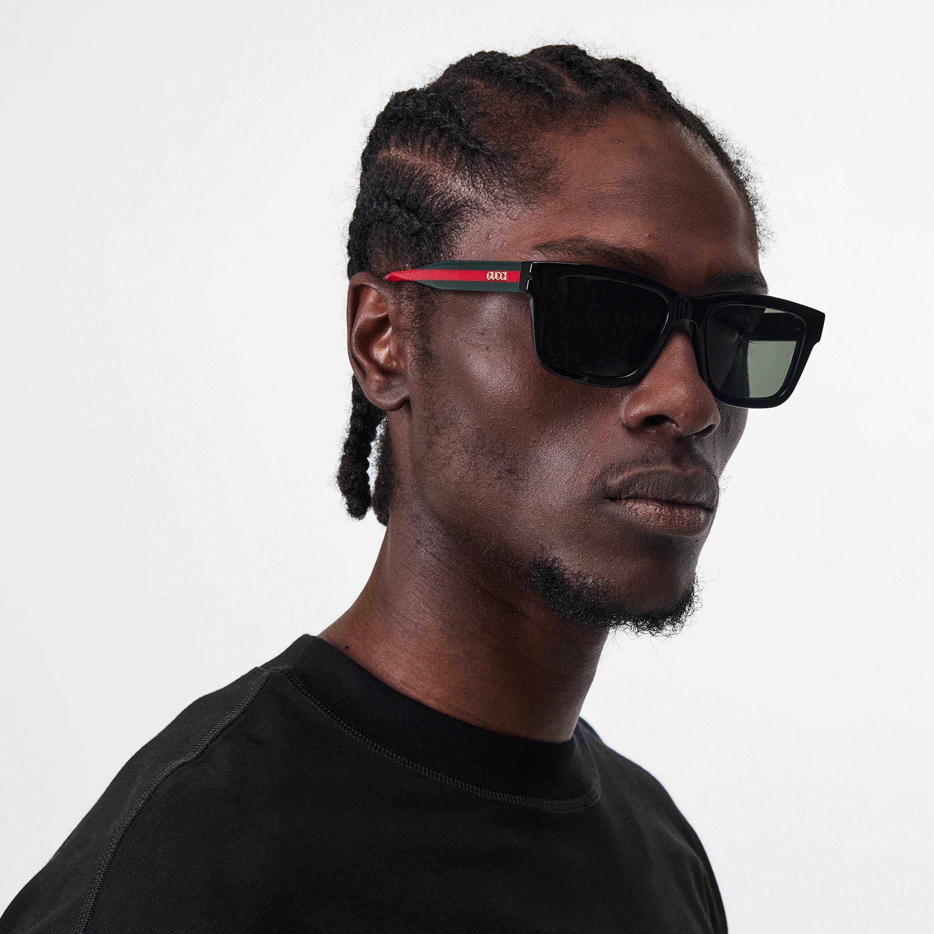 Rectangular Frame Sunglasses