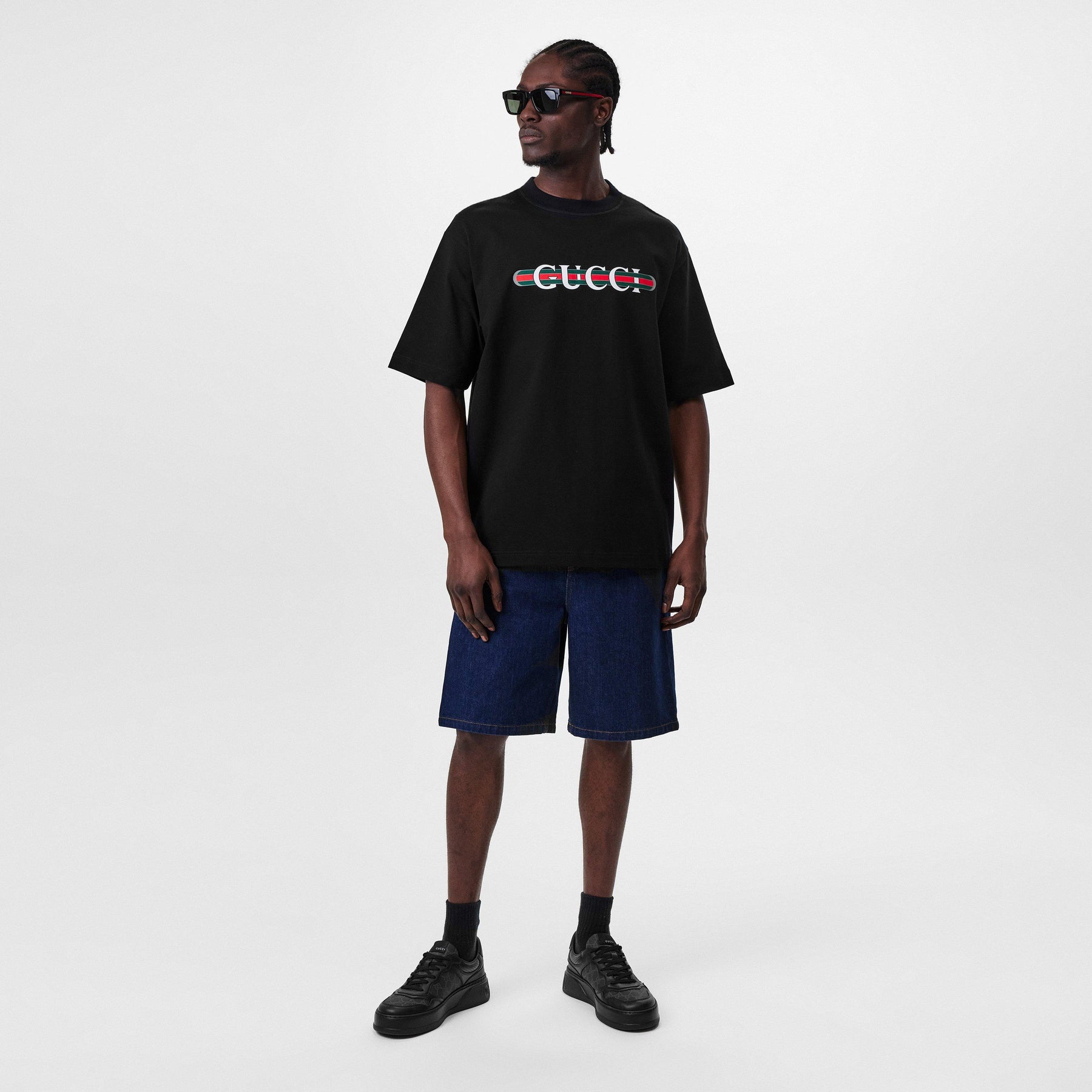 Rectangular Frame Sunglasses