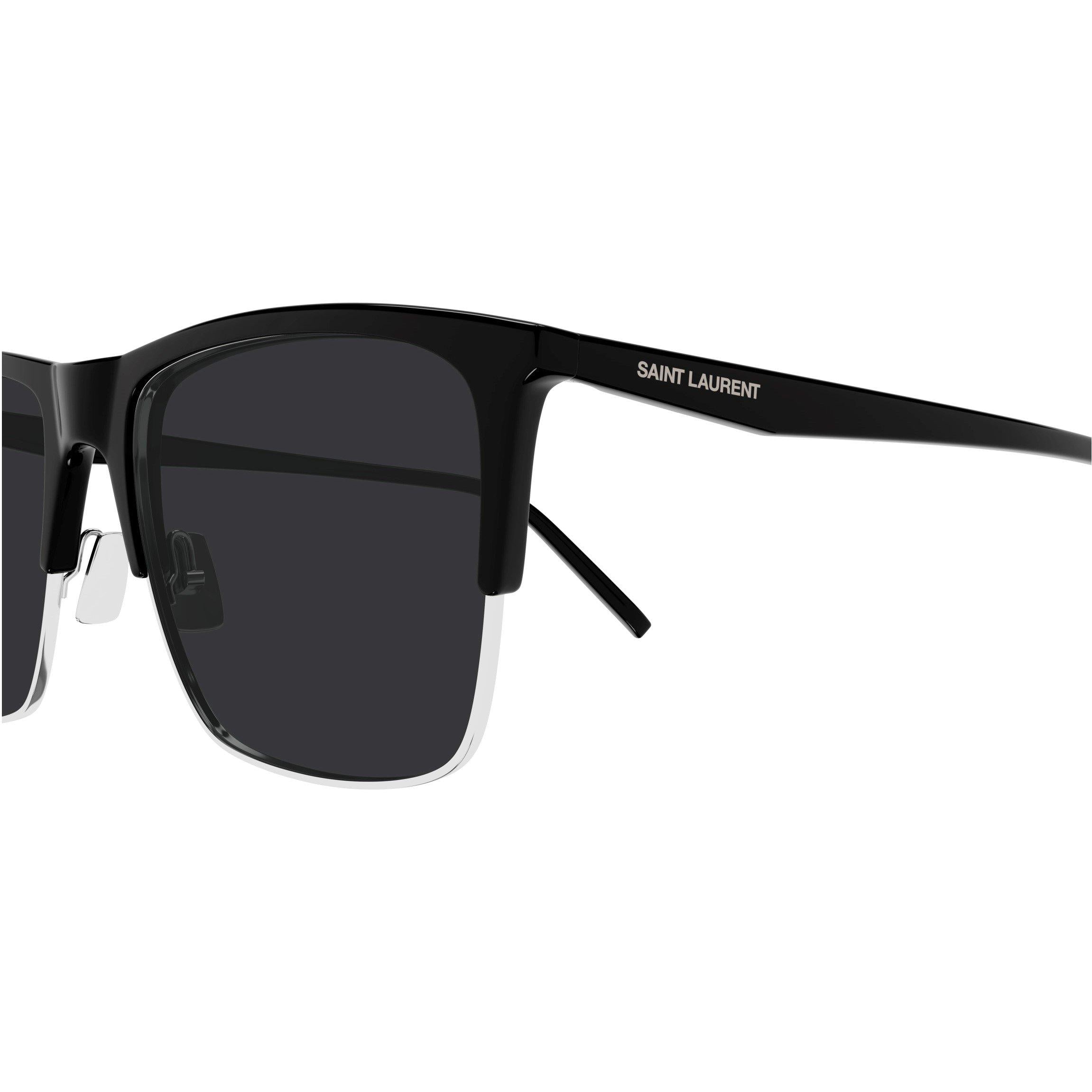 Semi-Rim Rectangle Sunglasses
