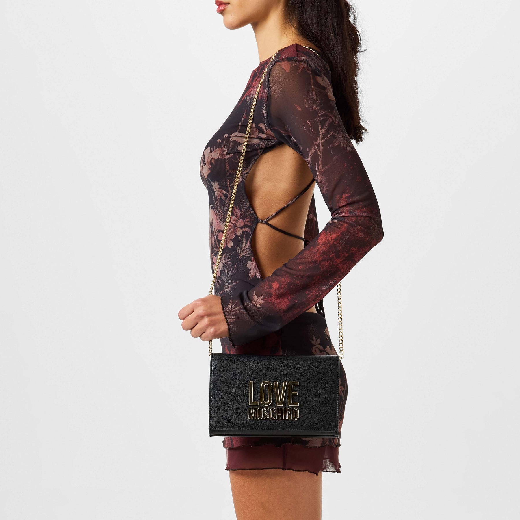 Lettering Shoulder Bag