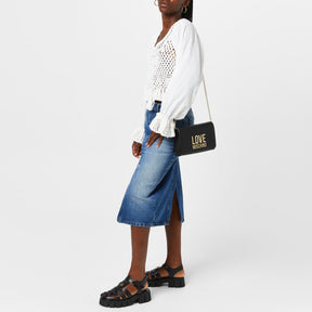 Lettering Shoulder Bag