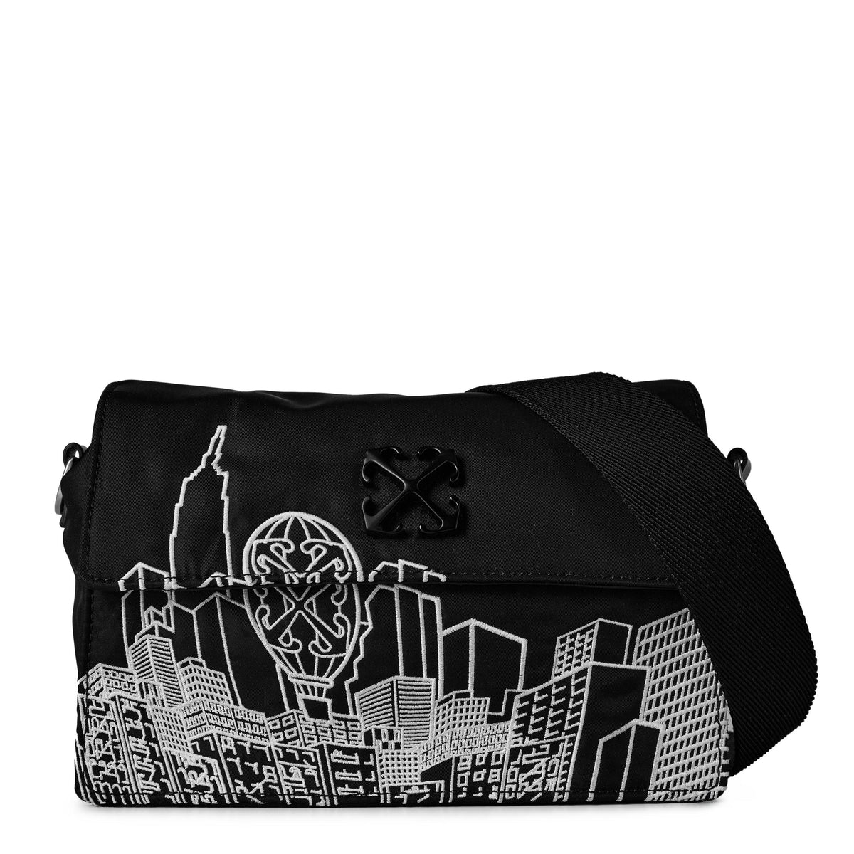 Men's Ny Skyline Shoulder Bag, Soft Jitney