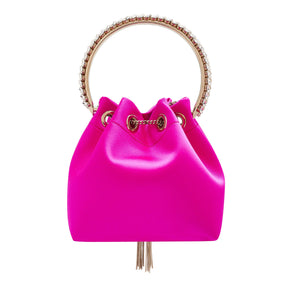 Women's Bon Bon Satin Top-Handle Bag