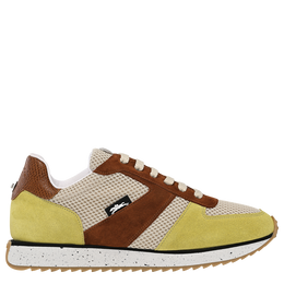 Le Pliage Green Sneakers Bark - Leather