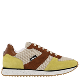 Le Pliage Green Sneakers Bark - Leather