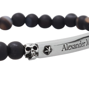 Logo Bead Bracelet