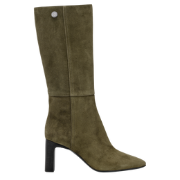 Allure Heel boots Khaki - Leather