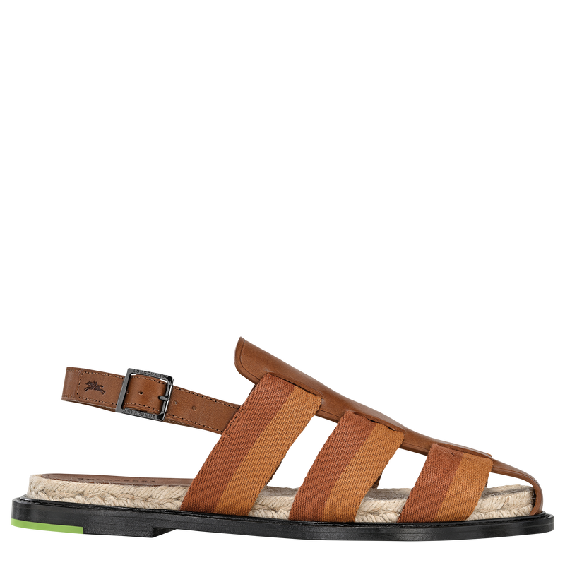 Shadow Sandals Cognac - Leather