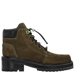 La Baroudeuse Low Boots Olive - Leather