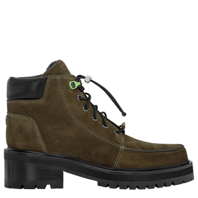 La Baroudeuse Low Boots Olive - Leather
