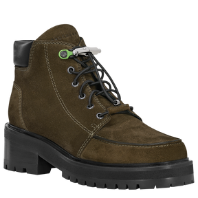 La Baroudeuse Low Boots Olive - Leather