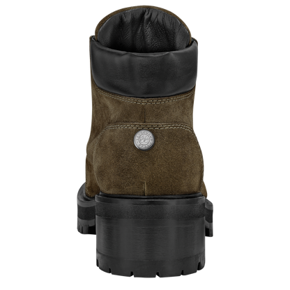La Baroudeuse Low Boots Olive - Leather
