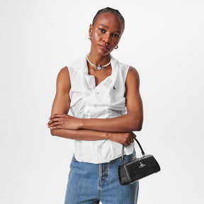 Doll Xl Crocodile Body Bag