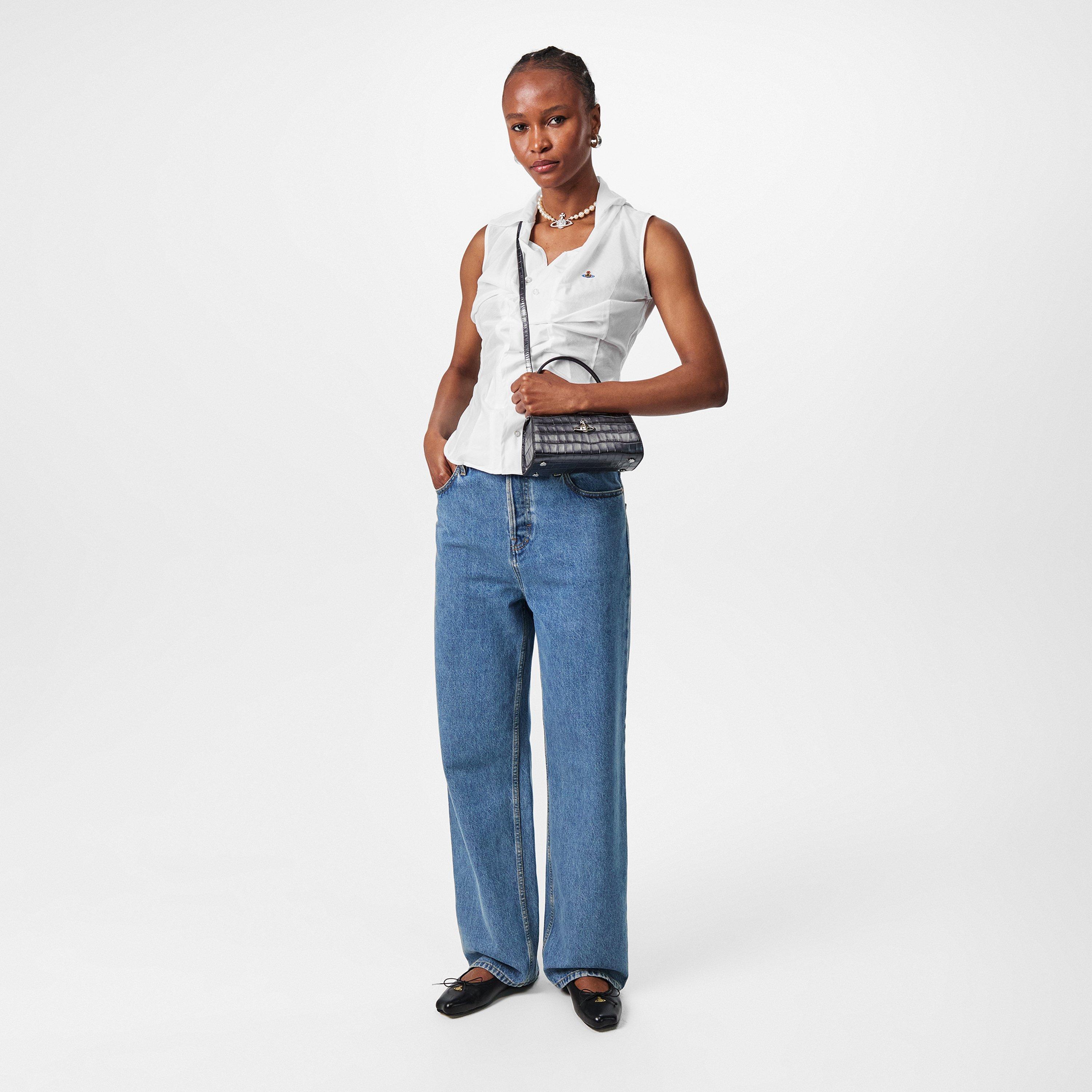 Doll Xl Crocodile Body Bag