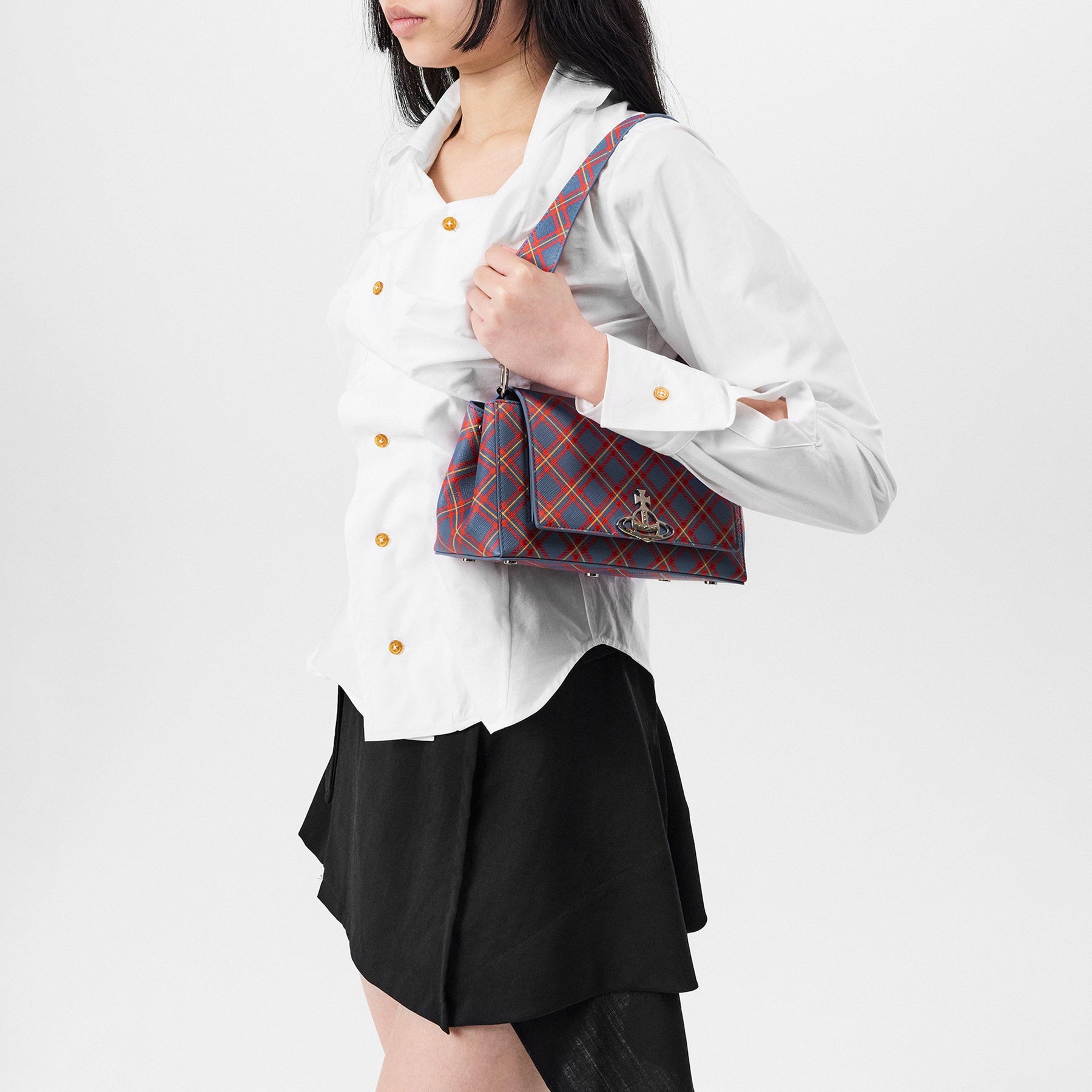 Modern Tartan Hazel Shoulder Bag