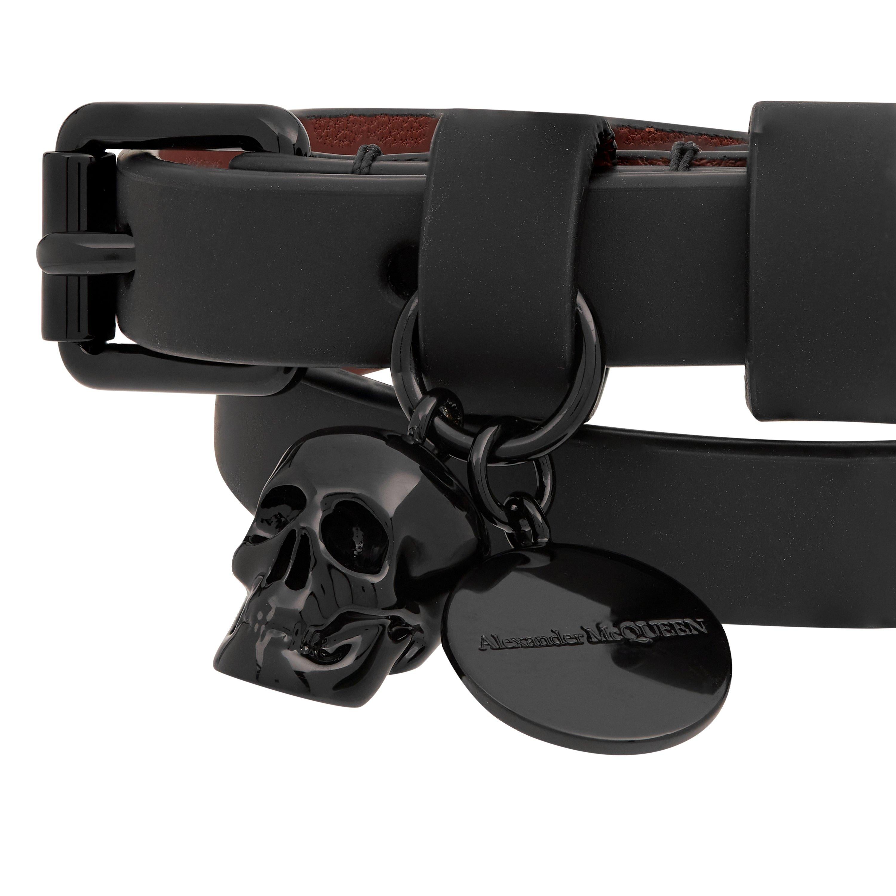 Studded Leather Wrap Bracelet