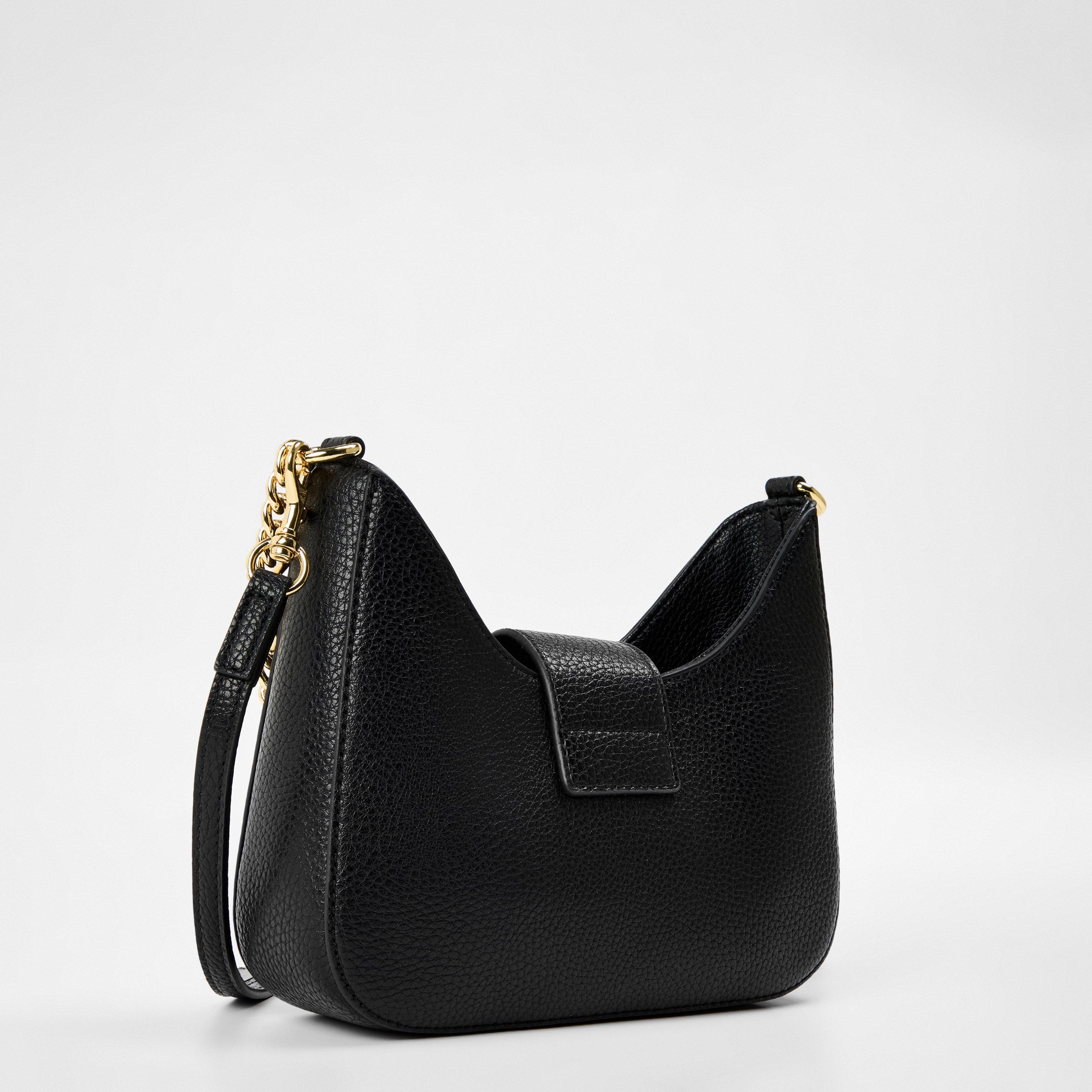 Buckle Small Hobo Bag