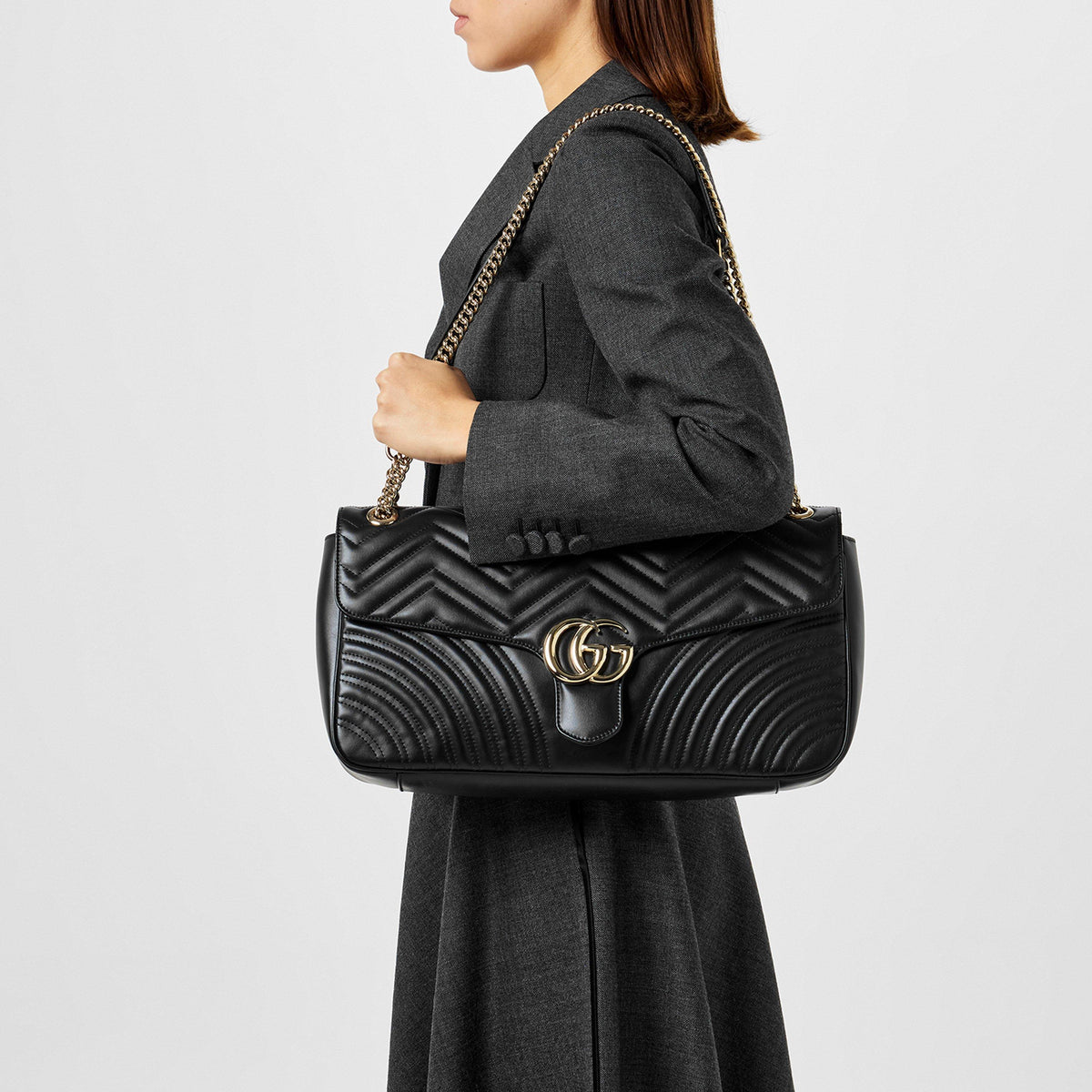 GG Marmont Large Shoulder Bag