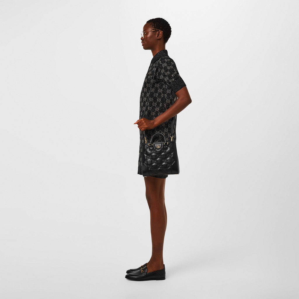 Quilted Matelassé Mini Bag