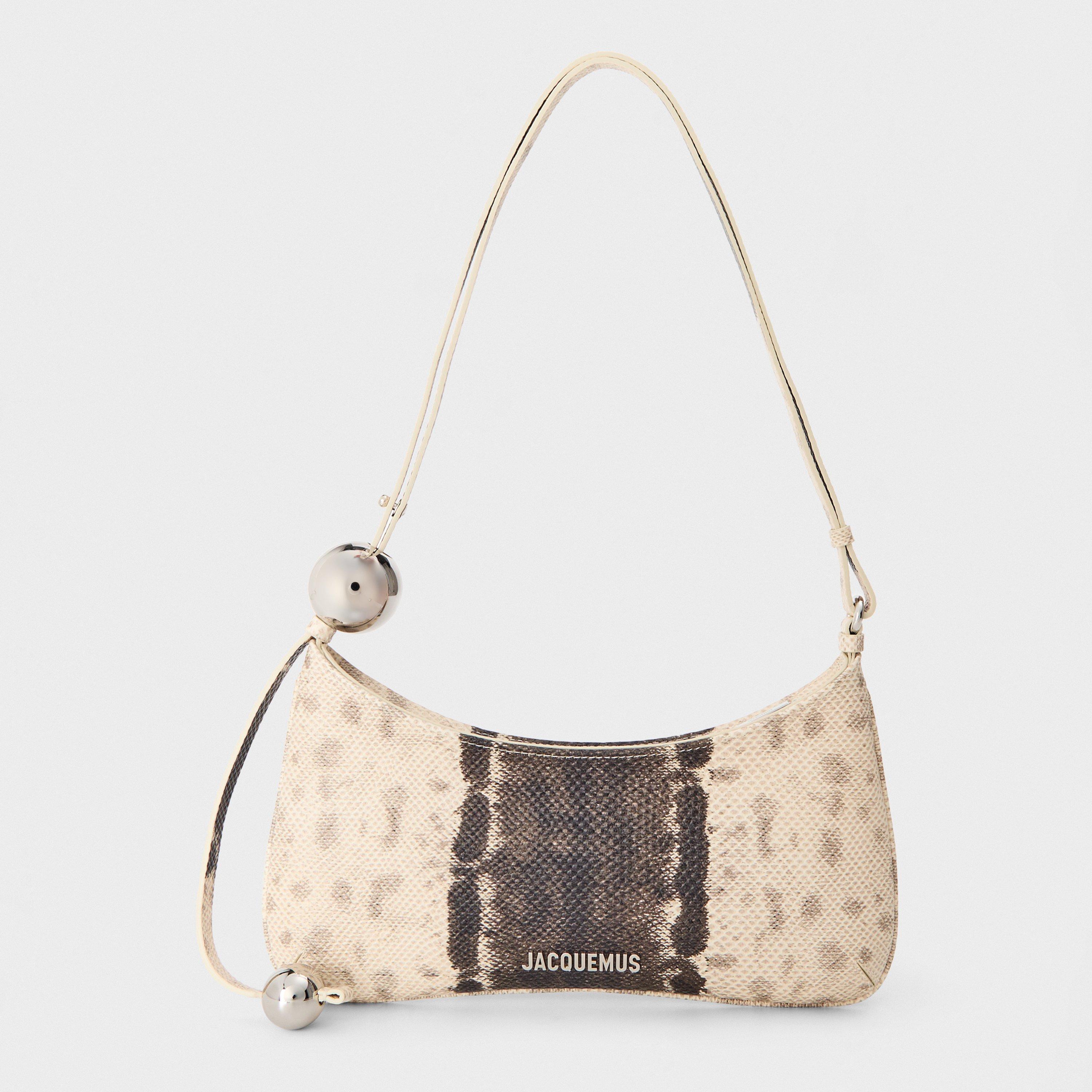 Beaded Cotton Le Bisou Perle Shoulder Bag