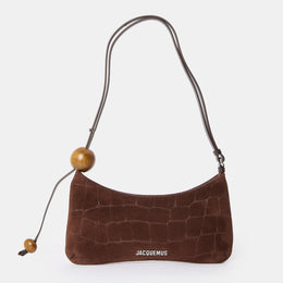 Beaded Cotton Le Bisou Perle Shoulder Bag