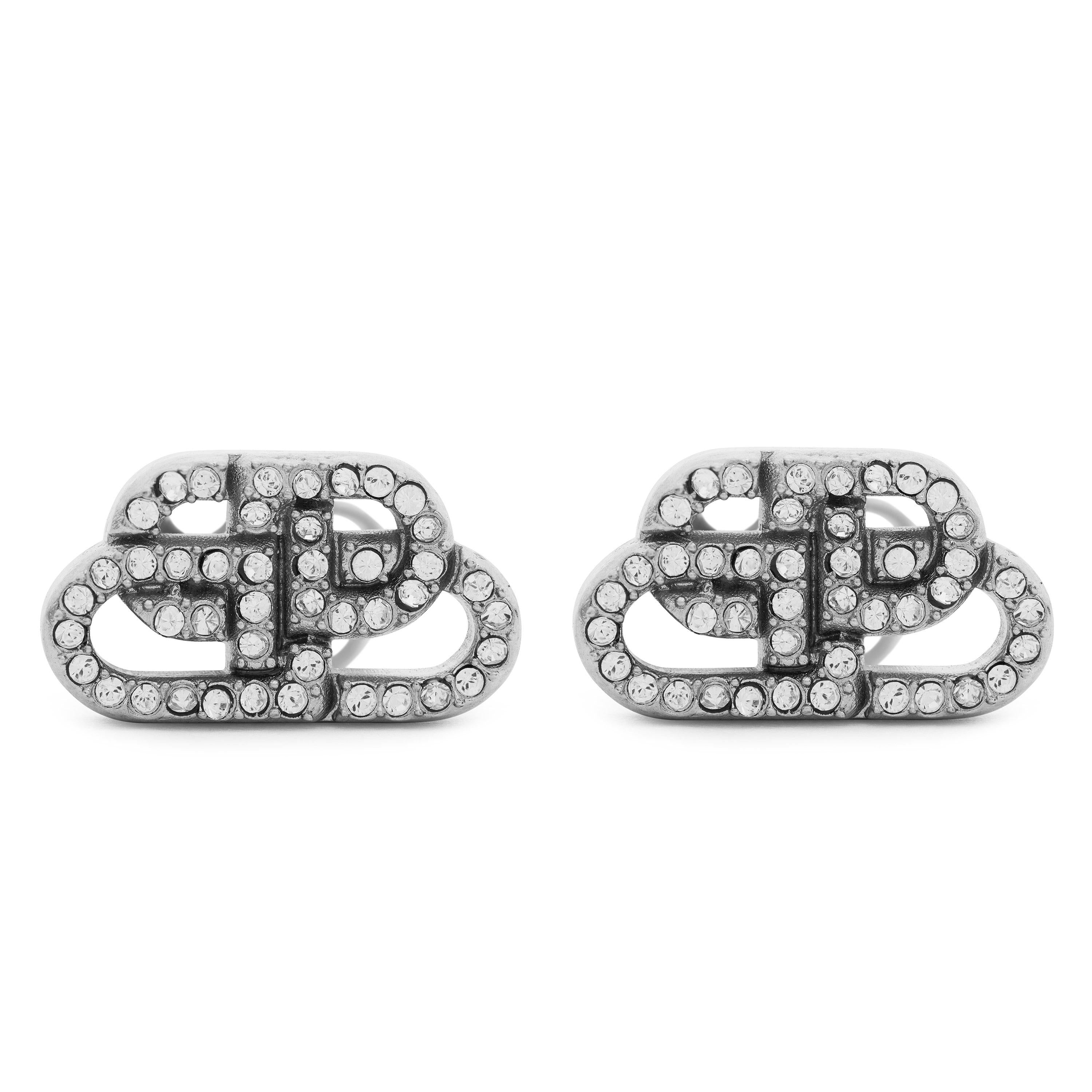 Bb Xs Stud Crystal Earrings