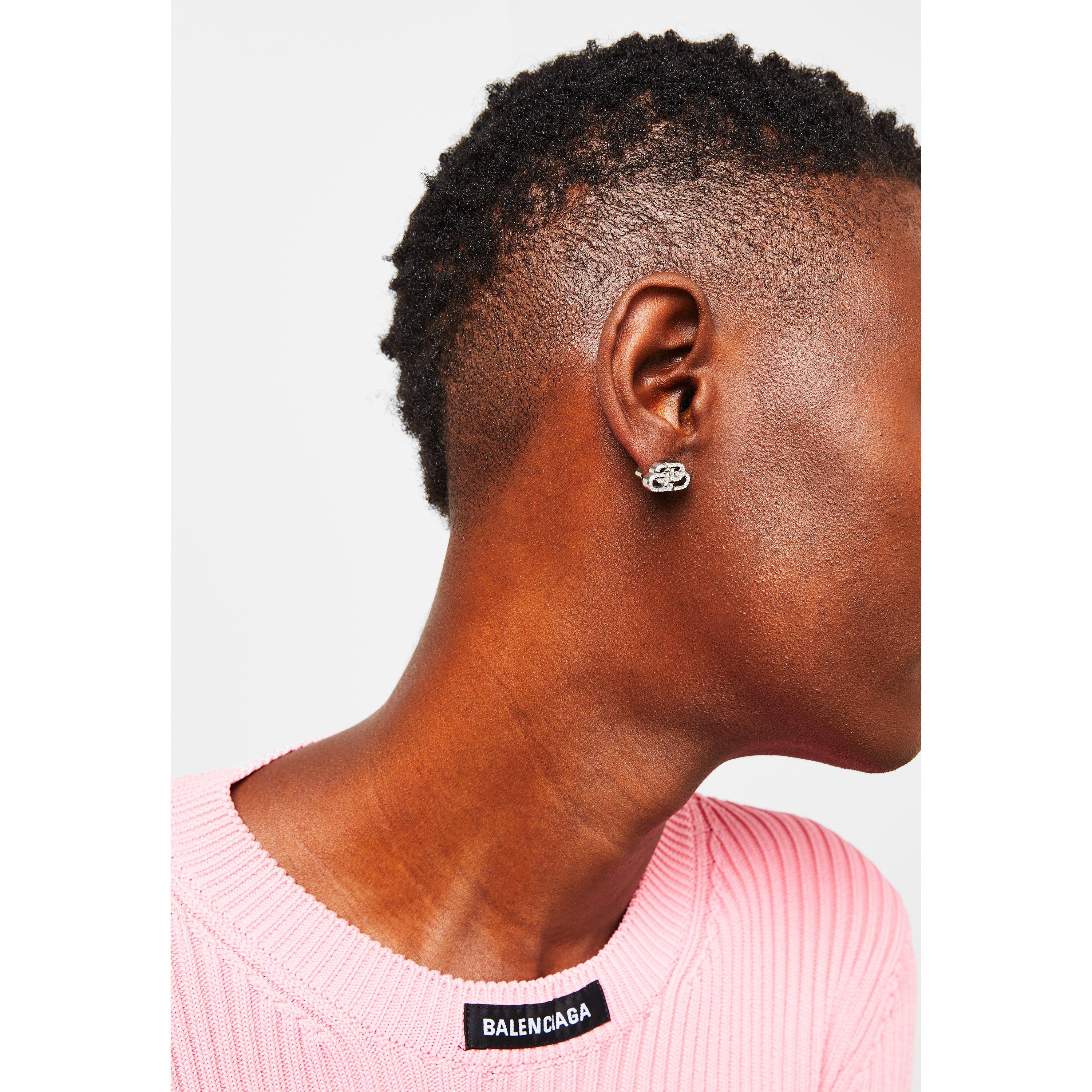 Bb Xs Stud Crystal Earrings