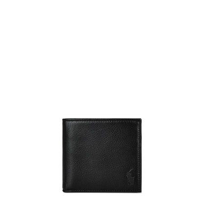 Mens Pebble Leather Billfold Wallet