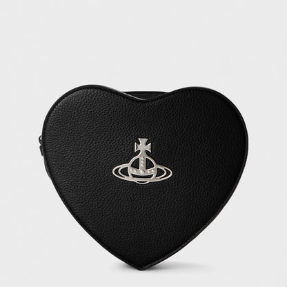 Viv Heart Croc Crossbody Bag