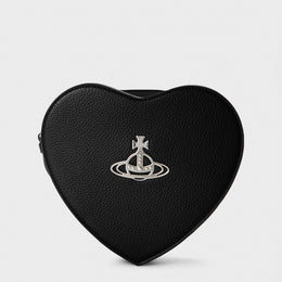 Viv Heart Croc Crossbody Bag