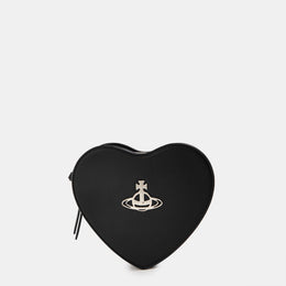 Viv Heart Croc Crossbody Bag