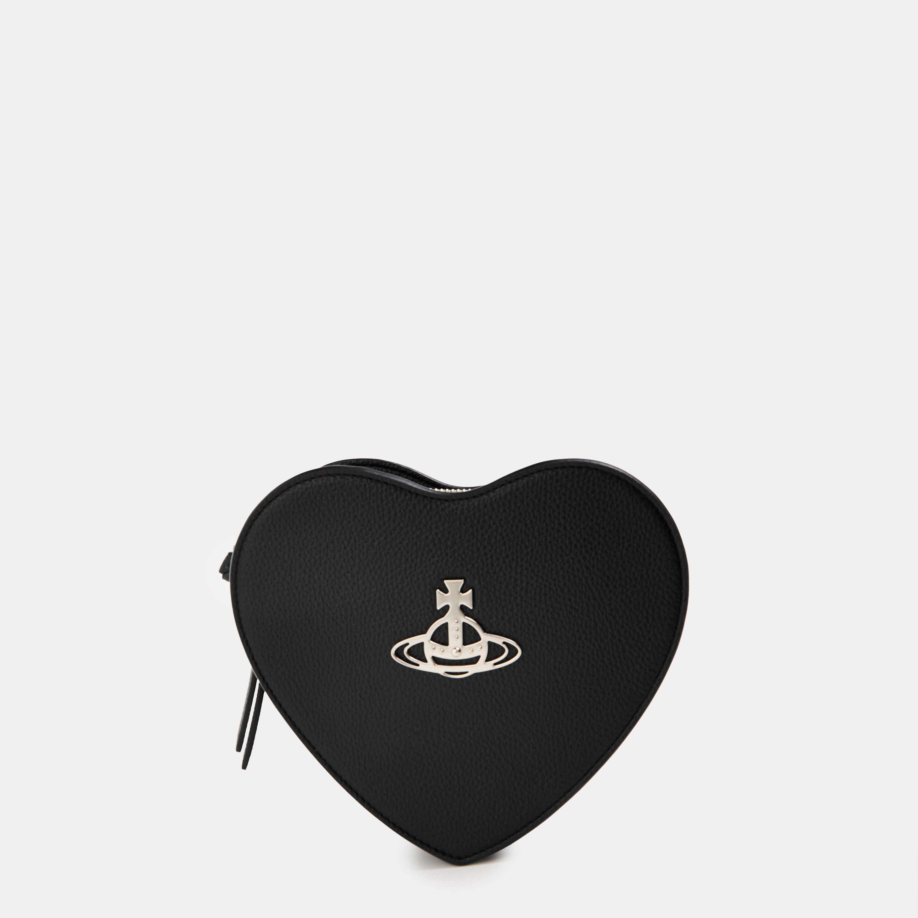 Viv Heart Croc Crossbody Bag