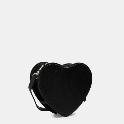 Viv Heart Croc Crossbody Bag
