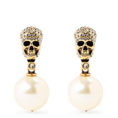 Alex Skull Drop Earrings
