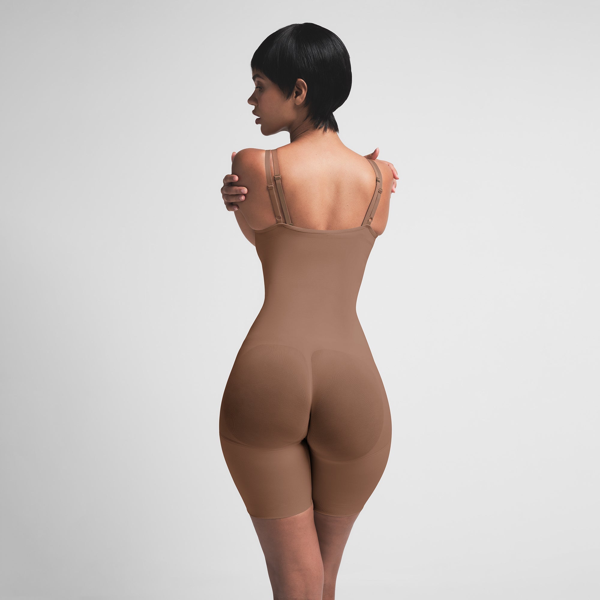 Seamless Sculpt Butt Lifting Open Bust Bodysuit