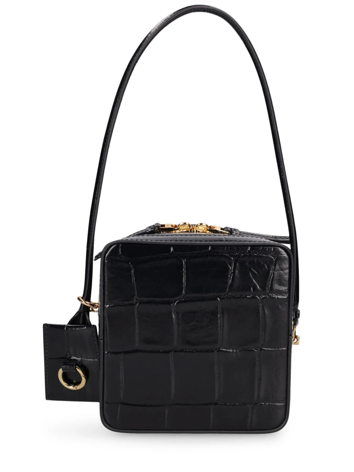 Jacquemus Jacquemus Le Vanito croc embossed leather bag - Bags | Shop From The Mirage