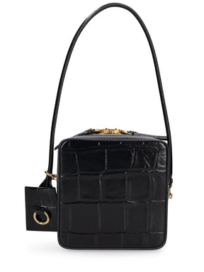 Jacquemus Le Vanito croc embossed leather bag