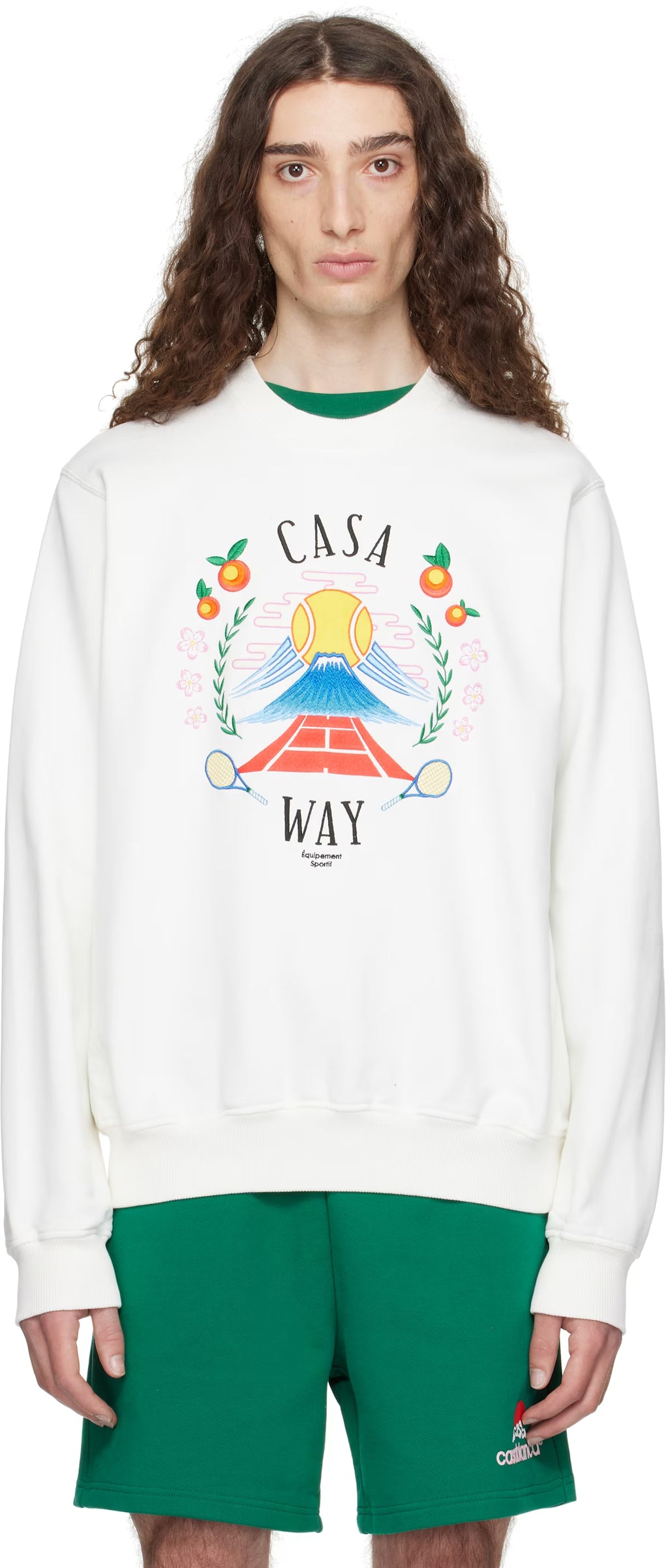 Off-White 'Casa Way' Mountain Sweatshirt