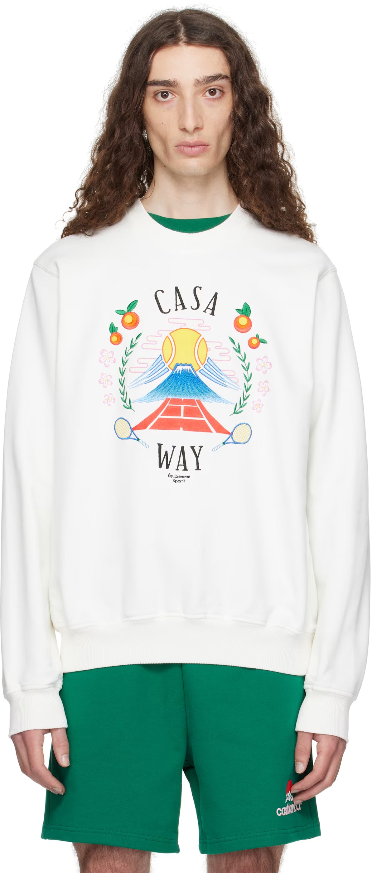Off-White 'Casa Way' Mountain Sweatshirt