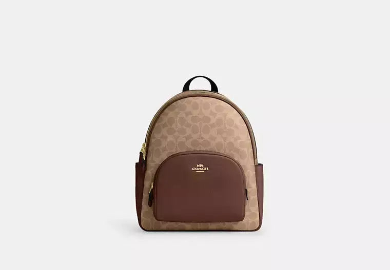 Coach Court Backpack In Signature Canvas - Backpacks | Shop From The Mirage