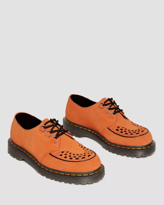 Ramsey woven suede creepers